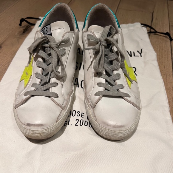 Golden Goose Superstar Leather Sneaker Size 37 - Picture 3 of 9